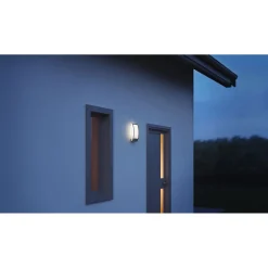 Außenleuchte L 22 anthrazit schlagfest E27^Steinel Online