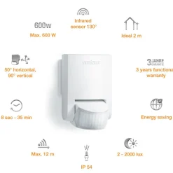 Infrarot Bewegungsmelder IS 130-2 weiß*Steinel Discount