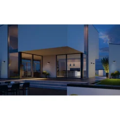 LED-Außenstrahler mit Bewegungsmelder Spot DUO S anthrazit*Steinel Best