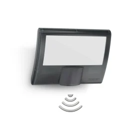 Steinel LED-AuÃŸenstrahler XLED curved mit Bewegungsmelder anthrazit
