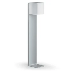 Steinel Standaußenleuchte mit Bewegungsmelder GL 80 SC iHF-Sensor silber