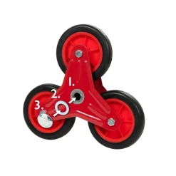 Sternrad für Sackkarren „Treppensteiger“* Hot