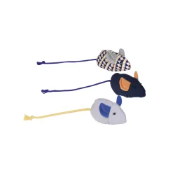 Stoffmäuse mit Catnip 3 St 6 cm^ New