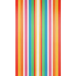 Streifenvorhang aus PE Folie bunt^ Discount