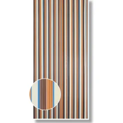 Streifenvorhang braun-beige^ Best