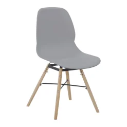 Stuhl „Amy 110“, 2er-Set, grau* Discount