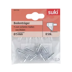 Bodenträger Kunststoff Durchmesser 0,5 x 0,8 cm transparent 8 Stück*Suki