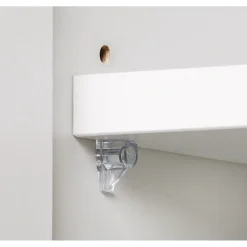 Bodenträger Kunststoff Durchmesser 0,5 x 0,8 cm transparent 8 Stück*Suki