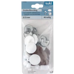 Drehkeilbeschlag verzinkt mit Abdeckkappe 8 Stück^Suki Hot