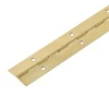 Klavierband Stahl 90 x 2 cm vermessingt^Suki Discount