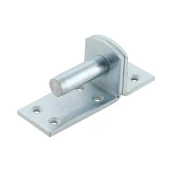 Kloben auf Platte verzinkt 120 x 16 mm blau*Suki Discount