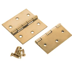 Scharnier Stahl 5 x 5 cm käntige Ausführung 2 Stück^Suki Discount