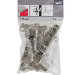 Topfscharnier mit Clip und Feder 2 Stück*Suki Best