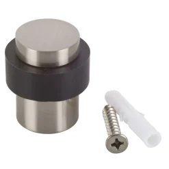 Türstopper mit Schraube 4,3 cm satiniert^Suki New