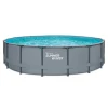 Elite Frame Pool 549x549x132cm Anthrazit*Summer Waves Discount