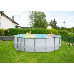 Elite Frame Pool 549x549x132cm Anthrazit*Summer Waves Discount