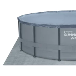 Elite Frame Pool 549x549x132cm Anthrazit*Summer Waves Discount