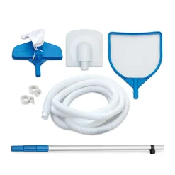 Summer Waves Elite Frame Pool 549x549x132cm Stein Grau