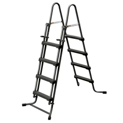 Elite Frame Pool 488x488x122cm Rattan Grau*Summer Waves Clearance