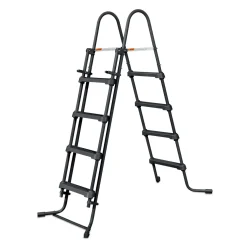 Summer Waves Elite Frame Pool 488x488x122cm Teak Optik