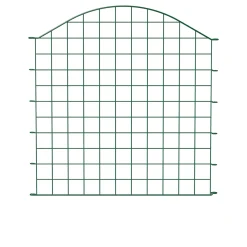 Teichzaunelement O-Bogen 78,5 x 77,3 cm grün