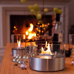 Tischfeuer Cafe Alu Aluminium*Tenderflame Outlet