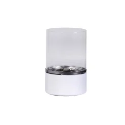 Tischfeuer Turm weiß^Tenderflame Sale