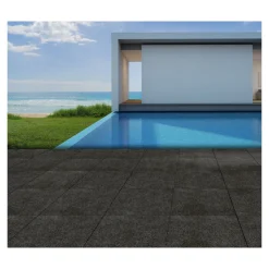 Terrassenplatte PL Basalt Black 60 x 60 x 2 cm* Online