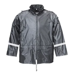 Regenjacke schwarz Größe M*Terratrend New