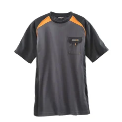 Terratrend T-Shirt dunkelgrau-schwarz Größe XL