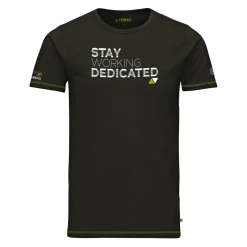T-Shirt dunkelgrün-limette Größe S*Terrax Workwear
