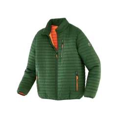 Terrax Workwear Herren Steppjacke forstgrün orange Gr. L