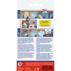 Fliegengitter Comfort für Türen anthrazit 2 x 2,20m inkl Klettband^Tesa Hot