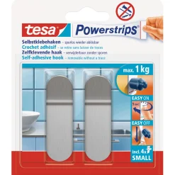 Haken Powerstrips Small Metall*Tesa Discount