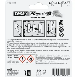 Haken Powerstrips Waterproof Small^Tesa New