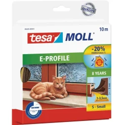 Tesa moll-Profilgummi Braun