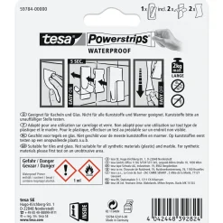 Powerstrips Waterproof Haken Large Metall und Plastik^Tesa Discount