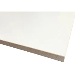 Tischplatte weiß 120 x 80 x 2,7 cm