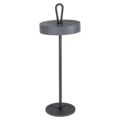 näve TL Ella Metall/KS grauLxBxH 12,5x12,5x35cm dimmbar