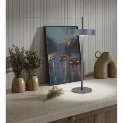 näve TL Ella Metall/KS grauLxBxH 12,5x12,5x35cm dimmbar