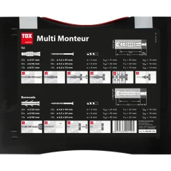 TOX Sortimentsbox Multi Monteur 336-teilig