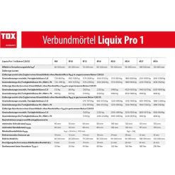 Verbundmörtel Liquix Pro 1*TOX New