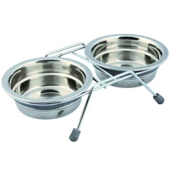 Eat on Feet Napf-Set Klapperschutz 2 x 0,25^Trixie Clearance