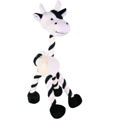 Trixie Plüsch Tier mit Tau Tennisball 28 cm