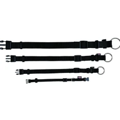 Premium Halsband schwarz L-XL 40-65 cm^Trixie Discount