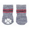 Trixie Anti-Rutsch-Hundesocken grau XXS-XS 2St.