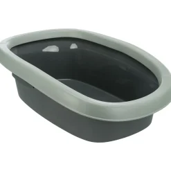Trixie Be Eco Katzentoilette Carlou Rand 31 x 14 x 43 cm anthrazit/grau-grün