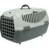 Trixie Be Eco Transportbox Capri 1 Größe XS 32 x 31 x 48 cm anthrazit/grau-grün