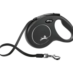 Trixie flexi New Classic Gurt Größe M 5 m schwarz