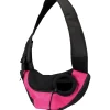 Trixie Fronttasche Sling 50 x 25 x 18 cm pink/schwarz